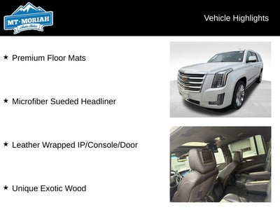 2017 Cadillac Escalade ESV Platinum Edition