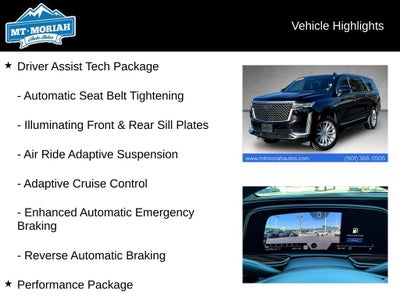 2021 Cadillac Escalade ESV Premium
