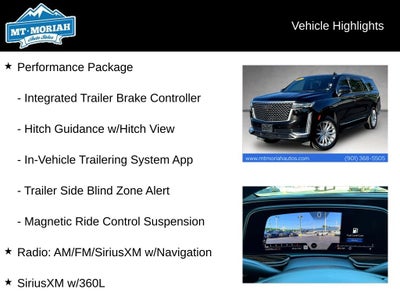 2021 Cadillac Escalade ESV Premium