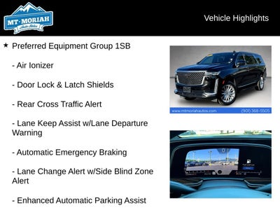 2021 Cadillac Escalade ESV Premium