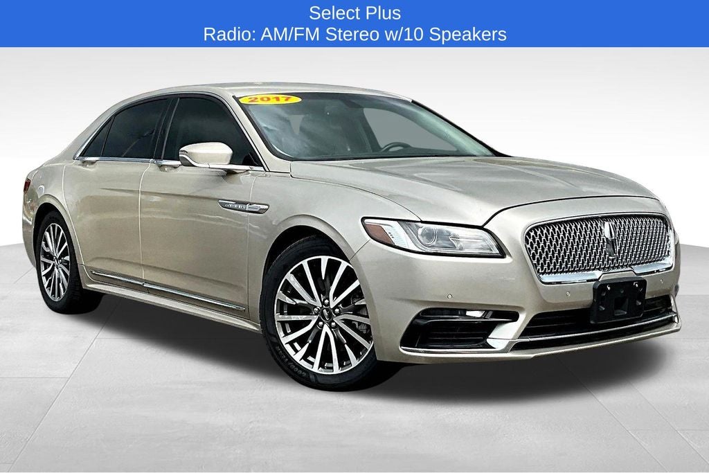 2017 Lincoln Continental Select
