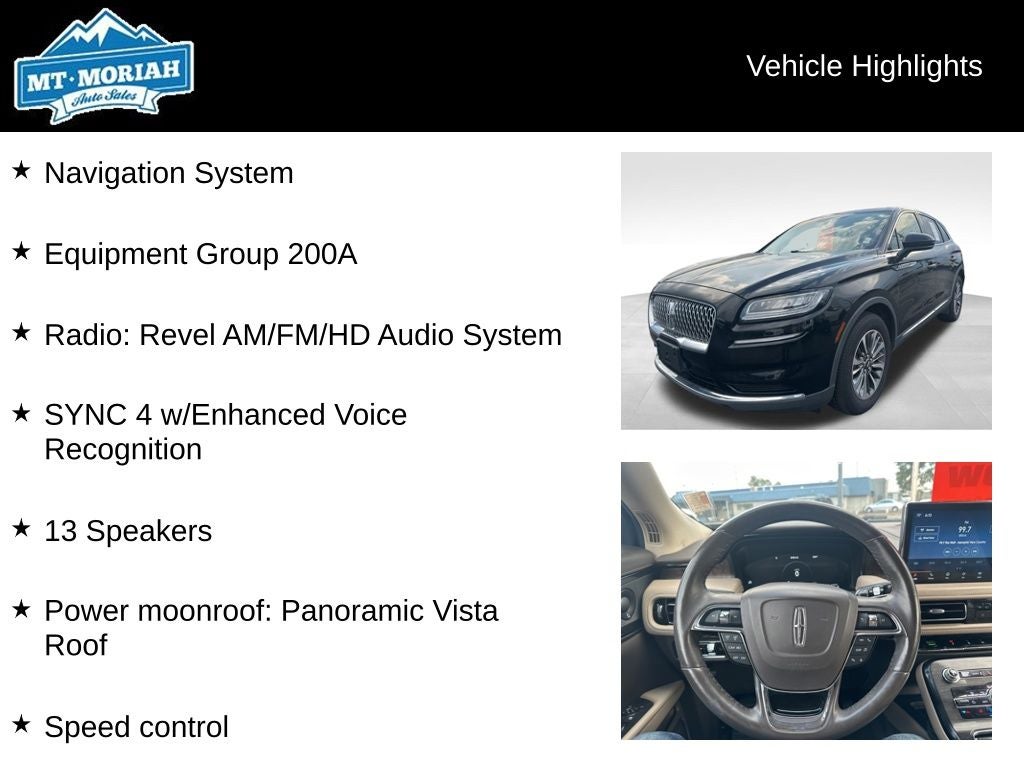 2021 Lincoln Nautilus Reserve
