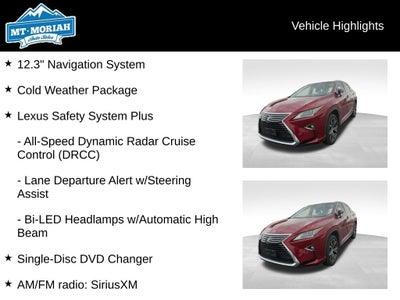 2016 Lexus RX 350 F Sport