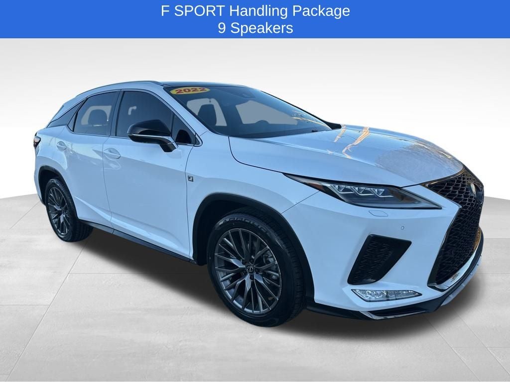 2022 Lexus RX 350 F Sport Handling