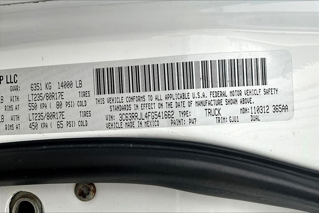 2015 RAM 3500 Laramie