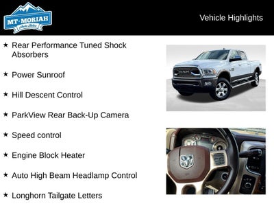 2018 RAM 2500 Laramie Longhorn