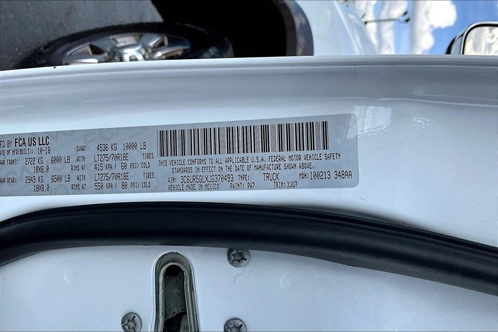 2018 RAM 2500 Laramie Longhorn