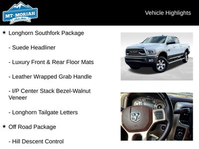 2018 RAM 2500 Laramie Longhorn