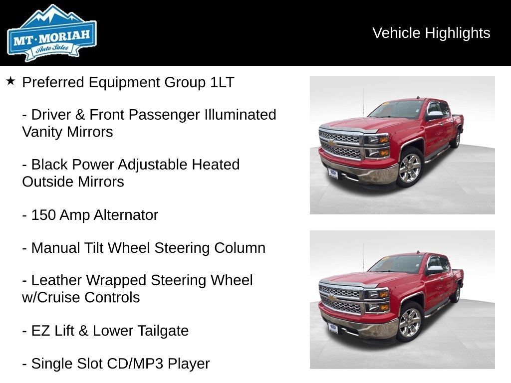 2014 Chevrolet Silverado 1500 LT LT1
