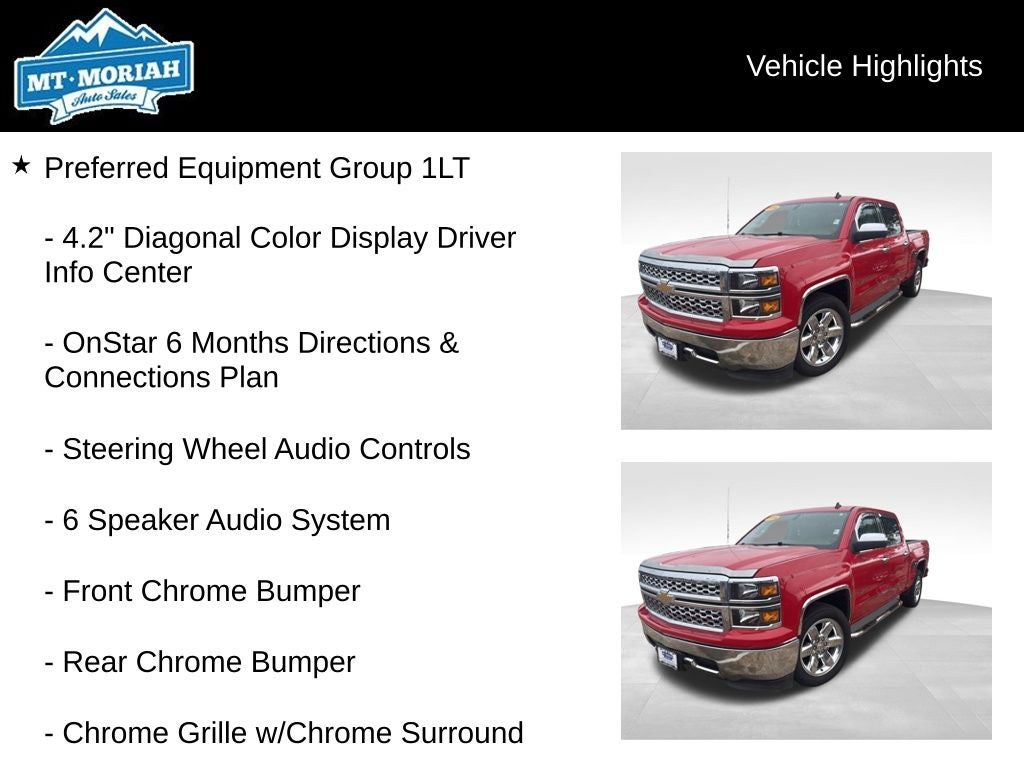 2014 Chevrolet Silverado 1500 LT LT1