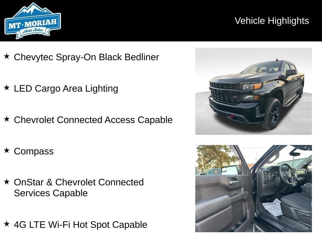 2020 Chevrolet Silverado 1500 Custom Trail Boss