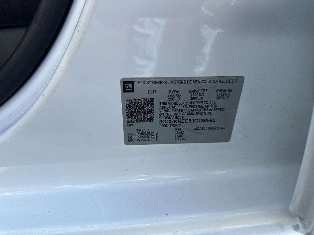 2018 Chevrolet Silverado 1500 LT LT1