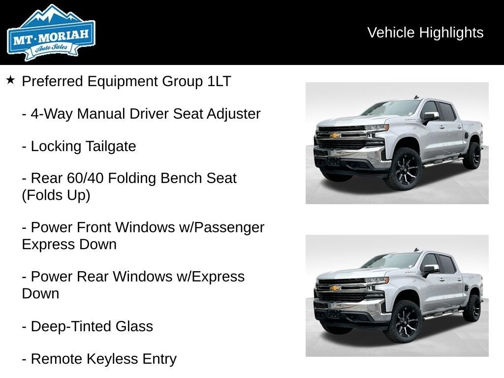 2019 Chevrolet Silverado 1500 LT