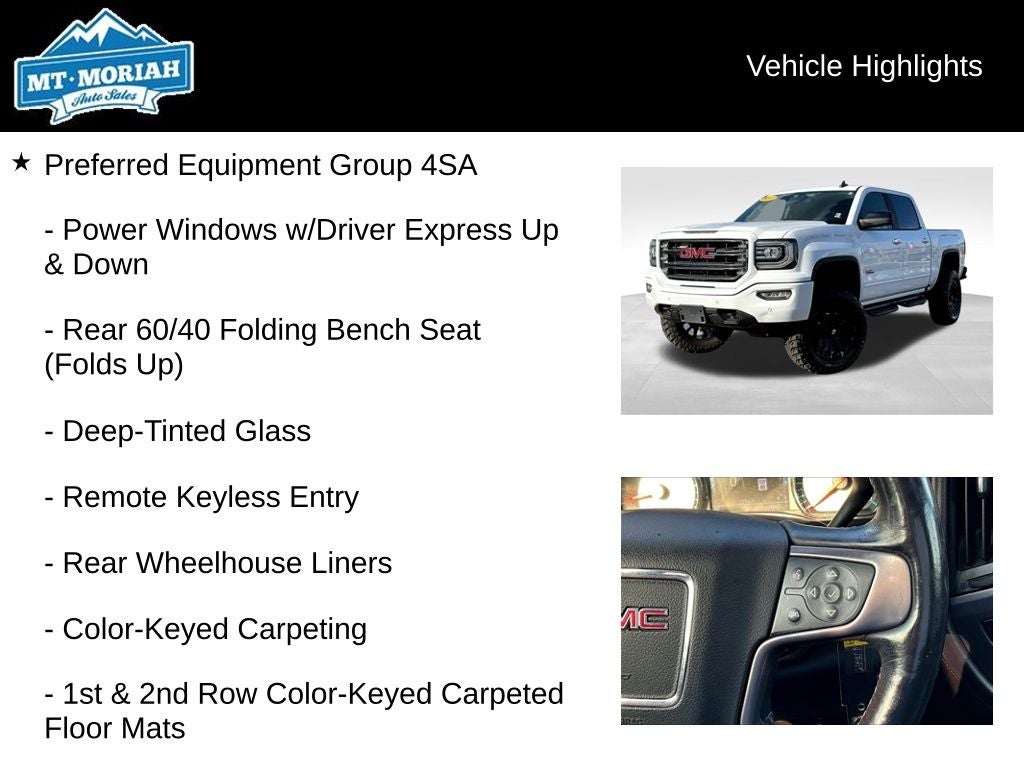 2017 GMC Sierra 1500 SLT