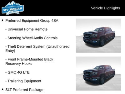 2018 GMC Sierra 1500 SLT