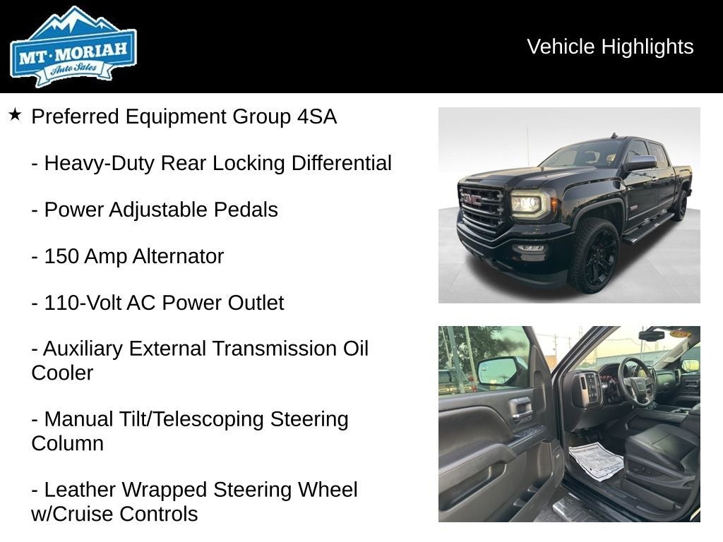 2016 GMC Sierra 1500 SLT