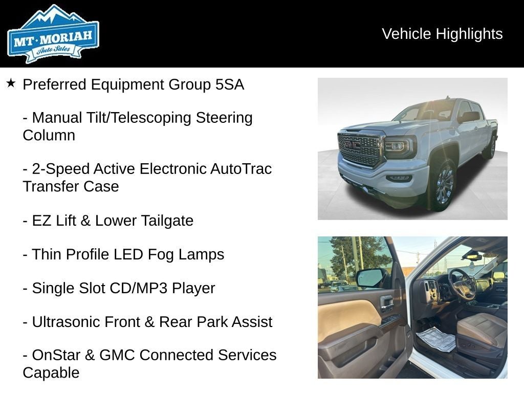 2018 GMC Sierra 1500 Denali