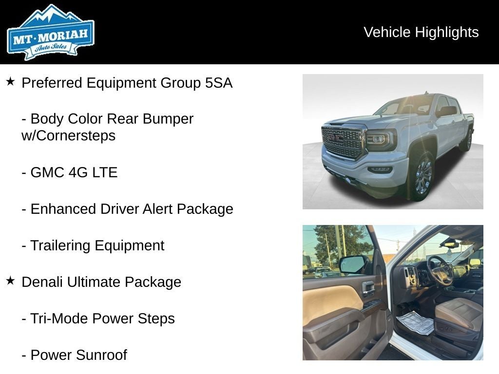 2018 GMC Sierra 1500 Denali