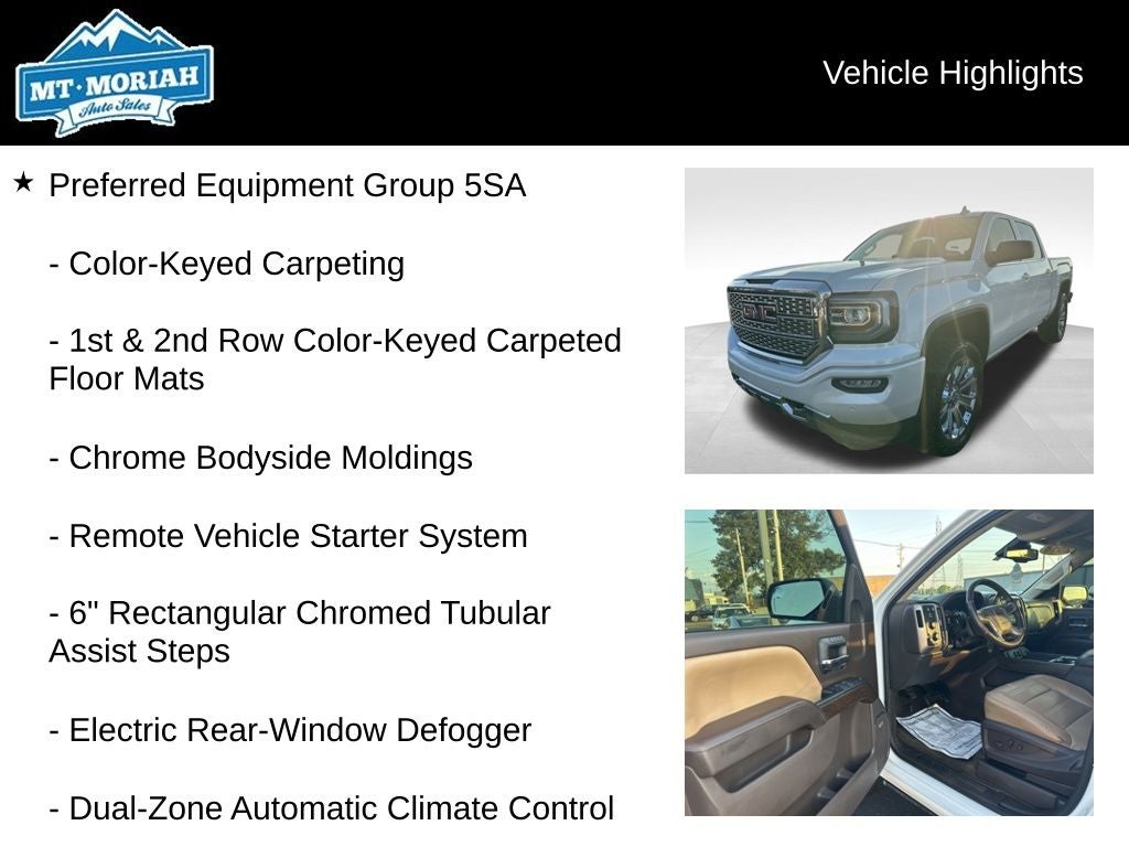 2018 GMC Sierra 1500 Denali