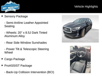 2019 INFINITI QX50 ESSENTIAL