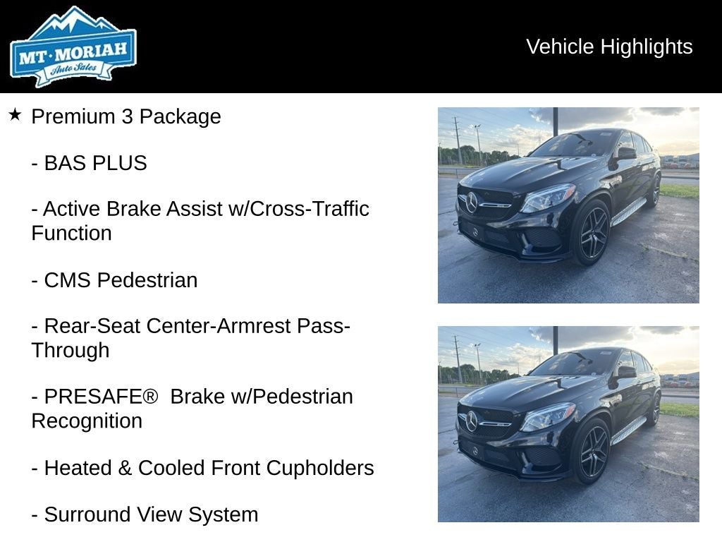 2019 Mercedes-Benz GLE GLE 43 AMG® 4MATIC®