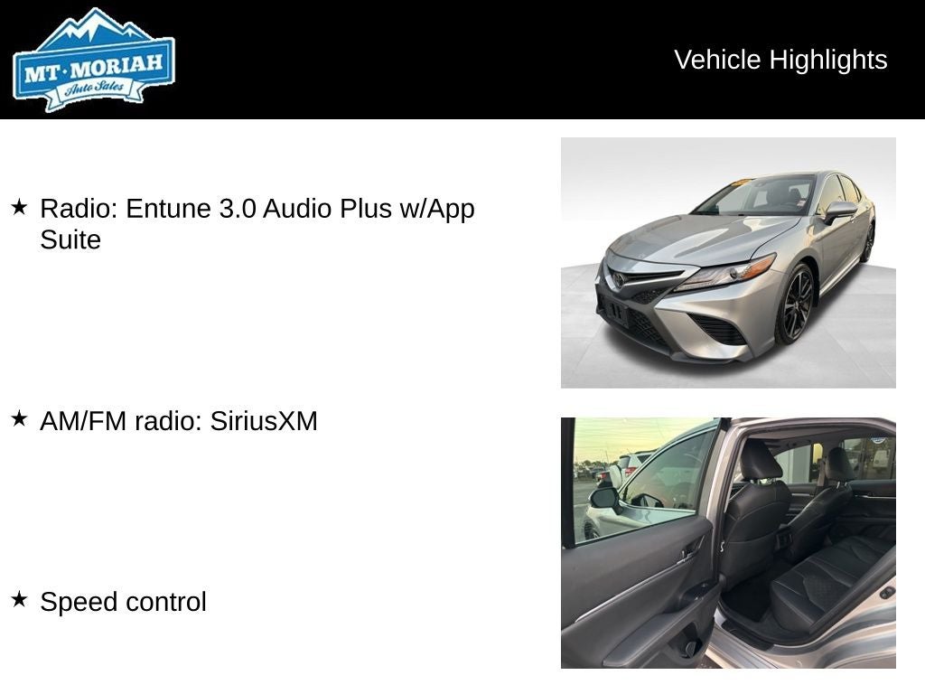 2019 Toyota Camry XSE