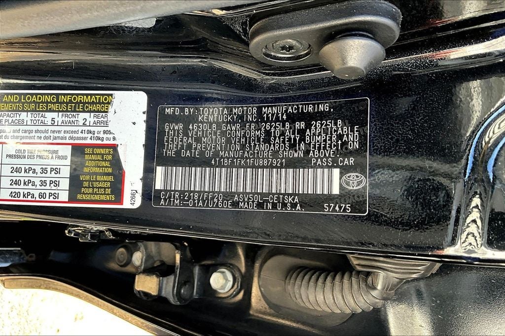 2015 Toyota Camry SE