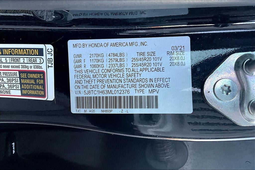 2021 Acura RDX A-Spec Package