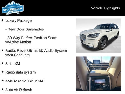 2021 Lincoln Aviator Reserve