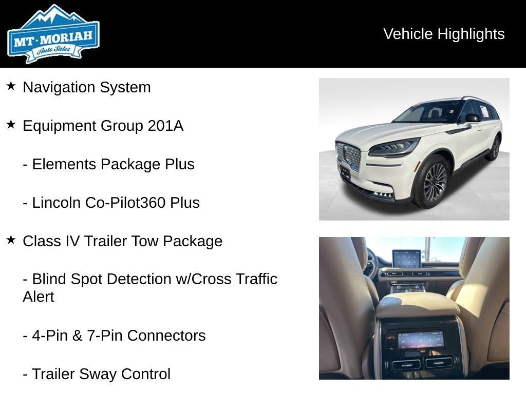 2021 Lincoln Aviator Reserve
