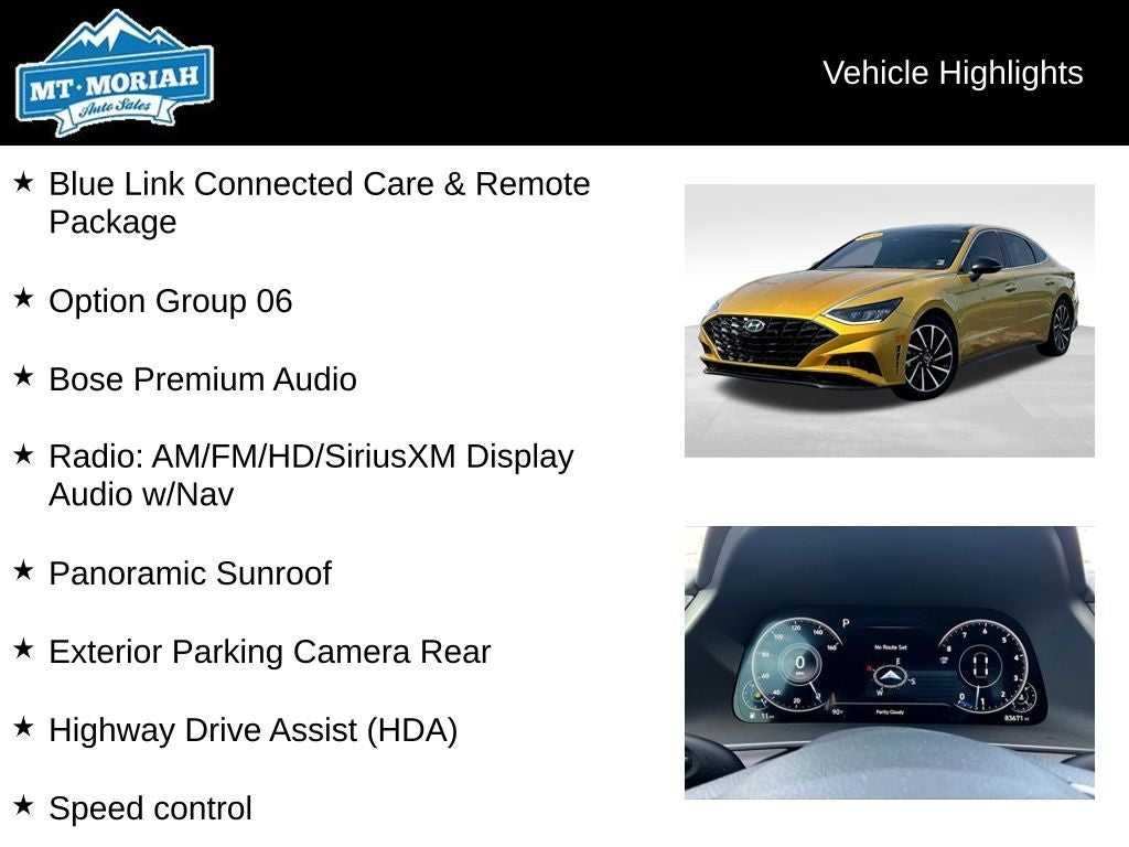 2020 Hyundai Sonata SEL Plus