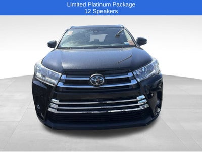 2017 Toyota Highlander Limited Platinum