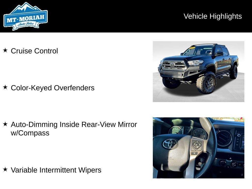 2017 Toyota Tacoma SR5 V6