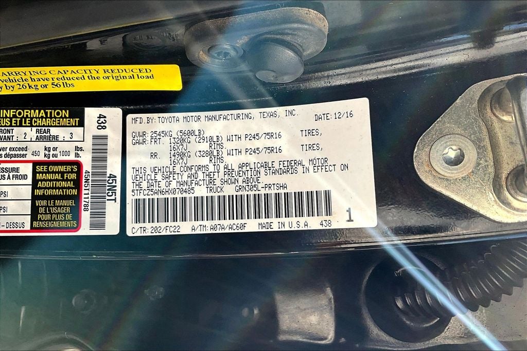 2017 Toyota Tacoma SR5 V6