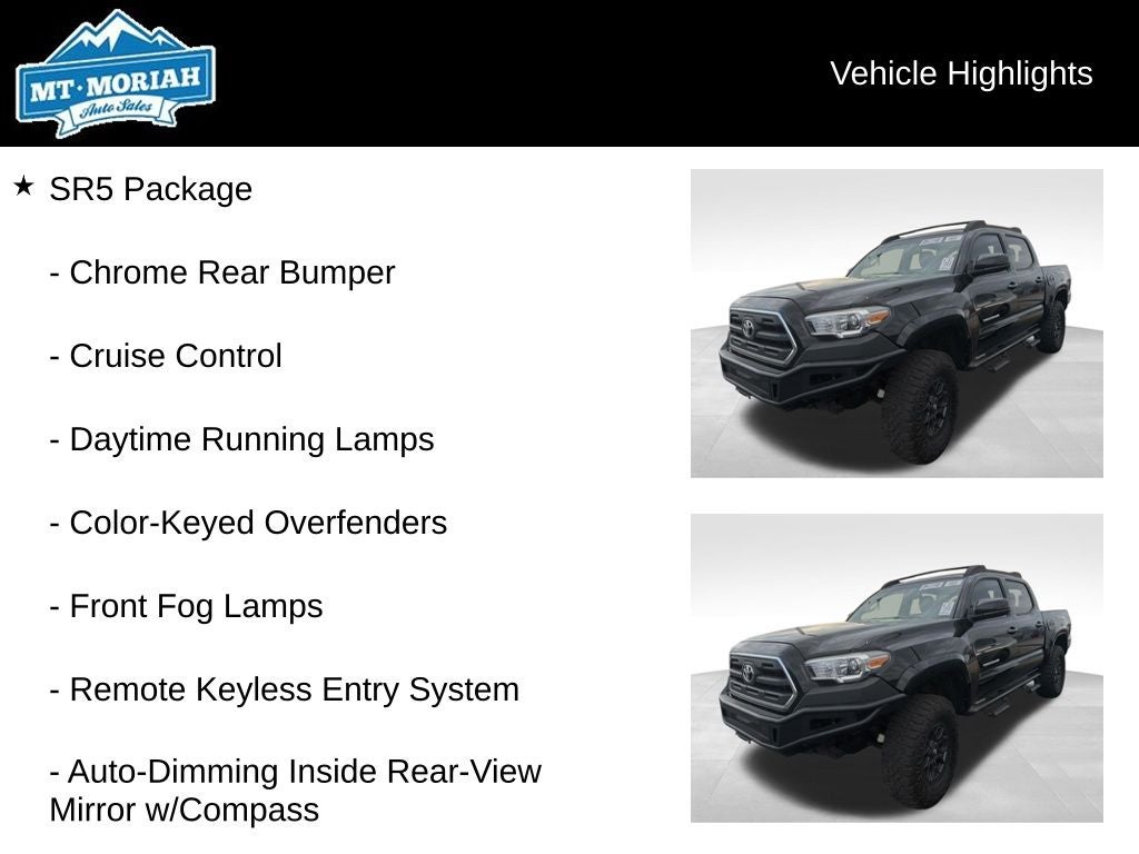 2017 Toyota Tacoma SR5 V6