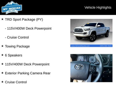 2016 Toyota Tacoma TRD Sport V6