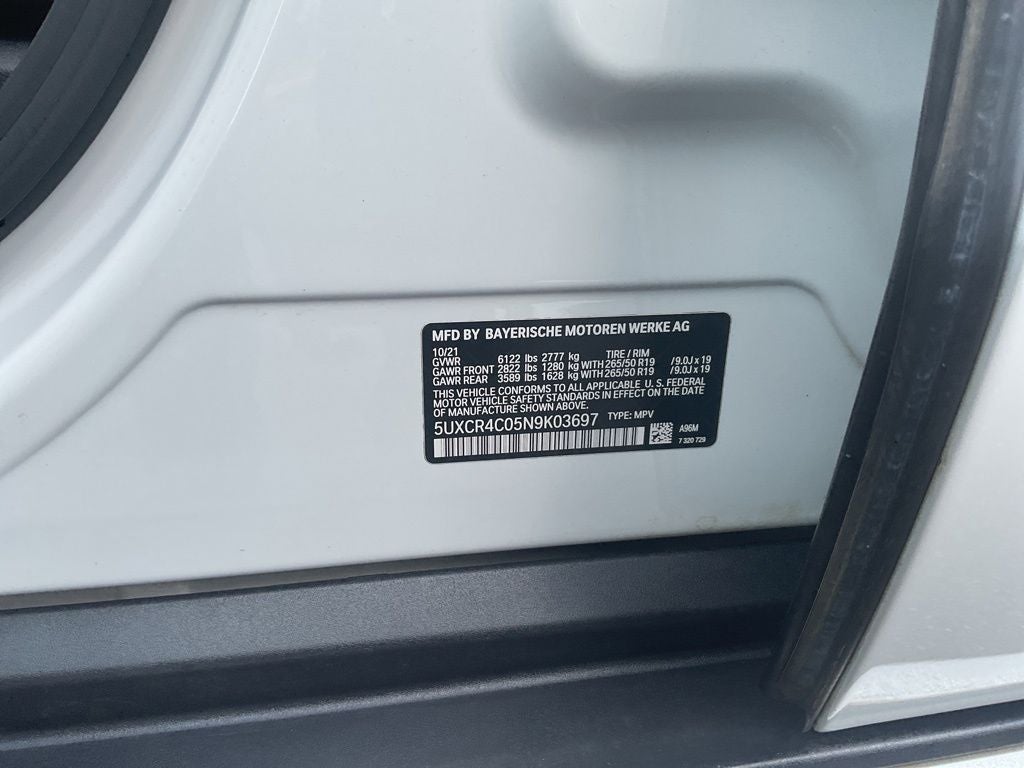 2022 BMW X5 sDrive40i