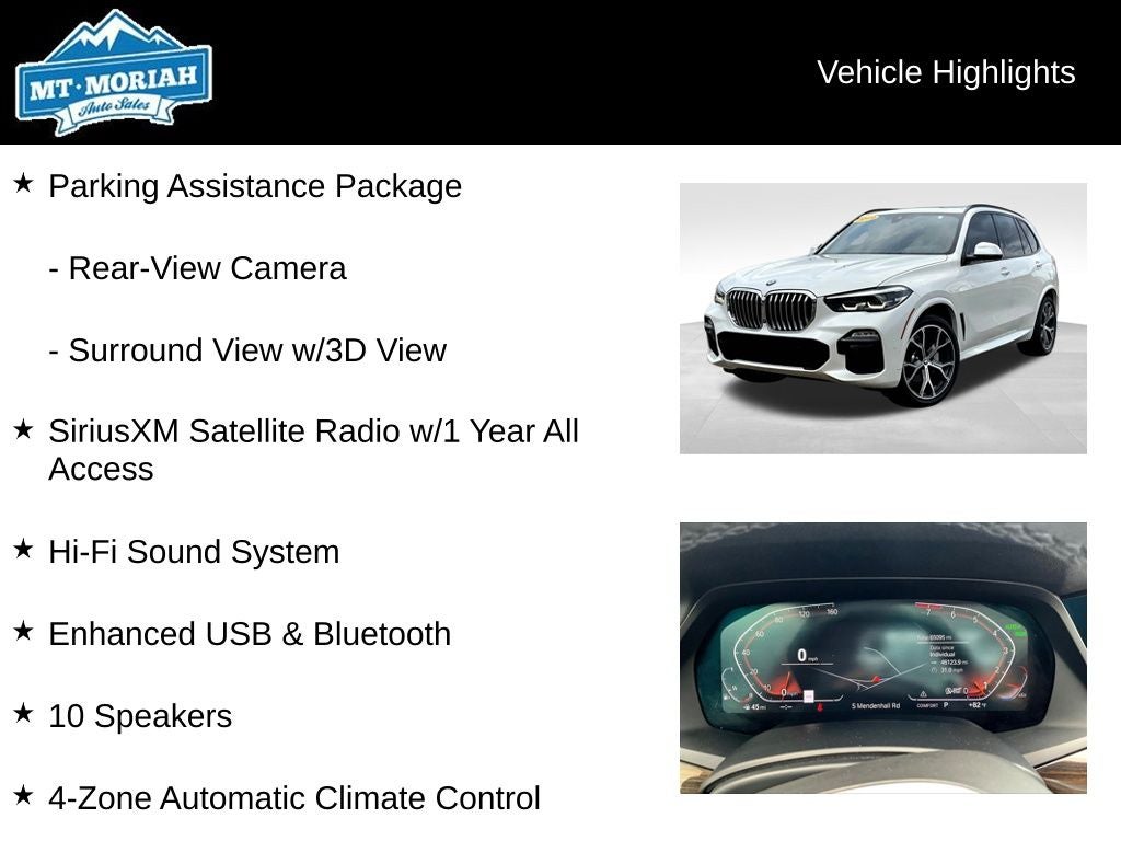 2019 BMW X5 xDrive40i