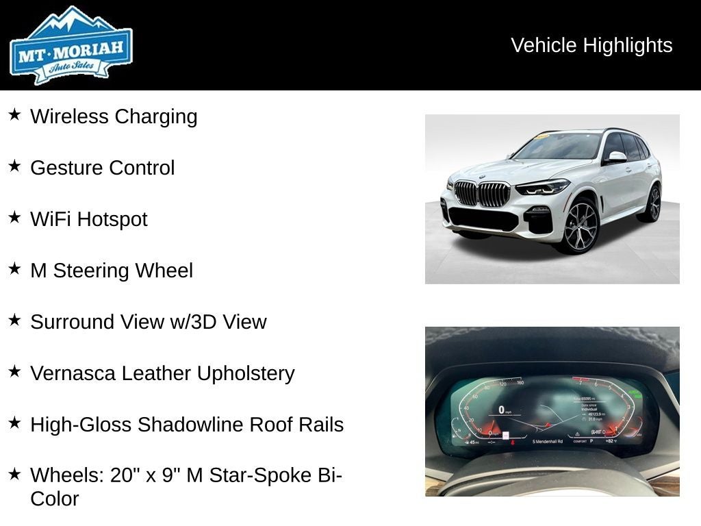 2019 BMW X5 xDrive40i