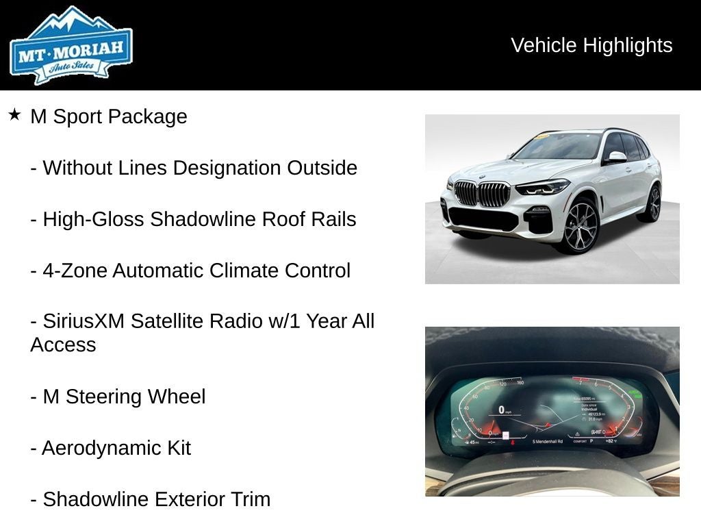 2019 BMW X5 xDrive40i