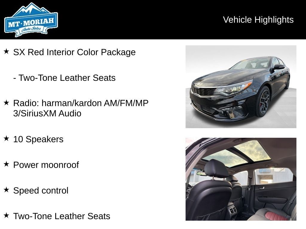 2020 Kia Optima SX Turbo