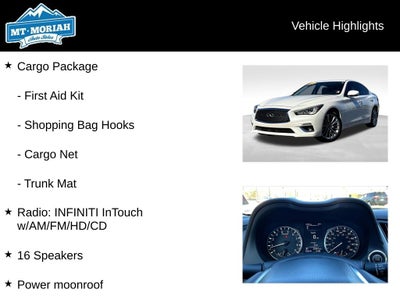 2022 INFINITI Q50 LUXE