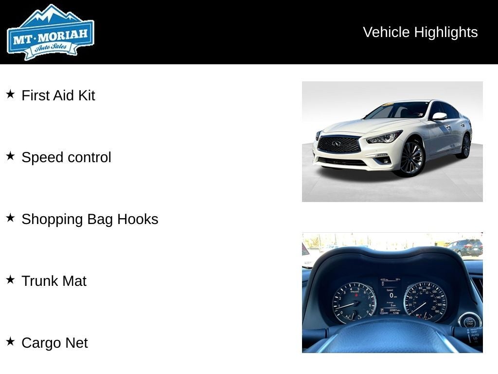 2022 INFINITI Q50 LUXE