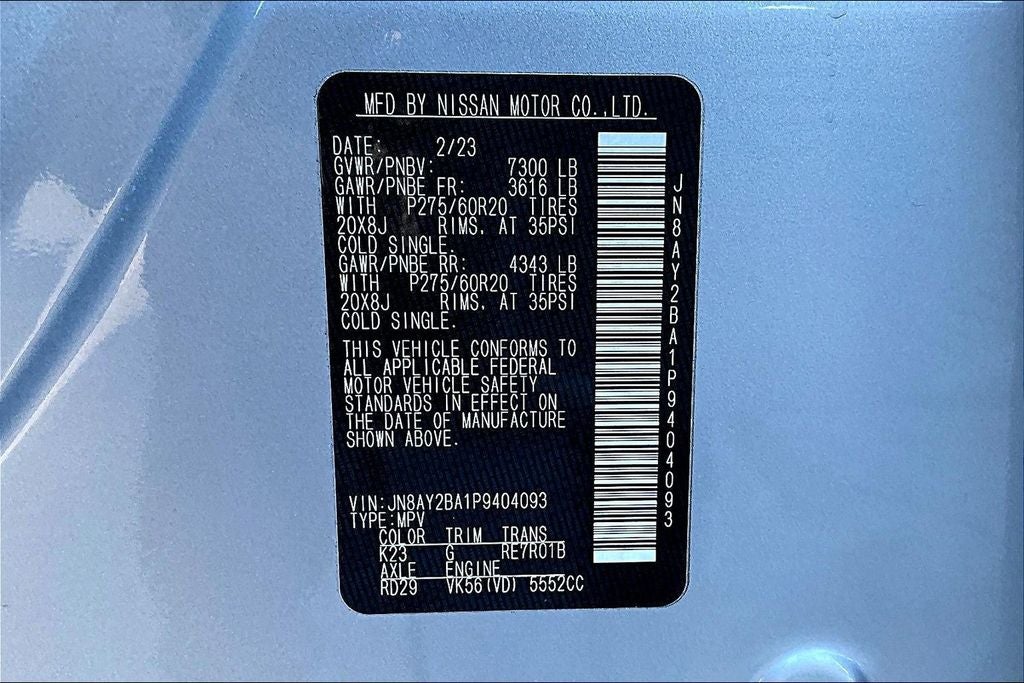 2023 Nissan Armada SL