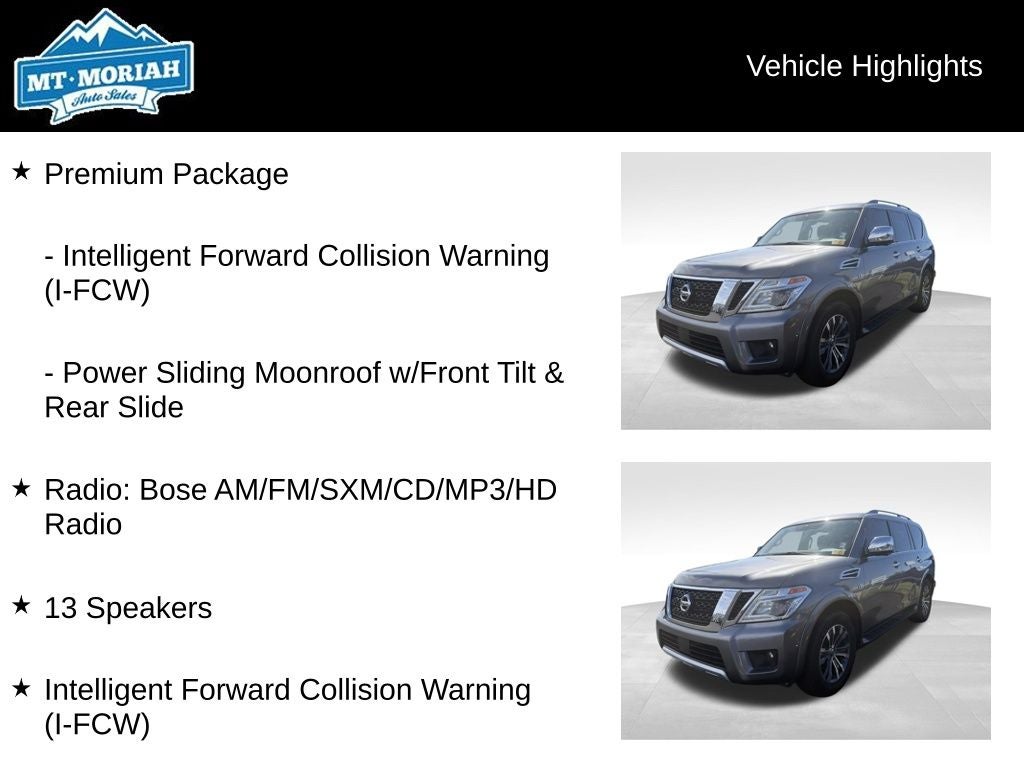 2018 Nissan Armada SL