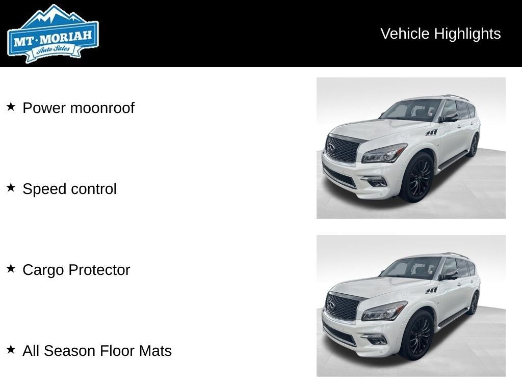 2017 INFINITI QX80 Limited