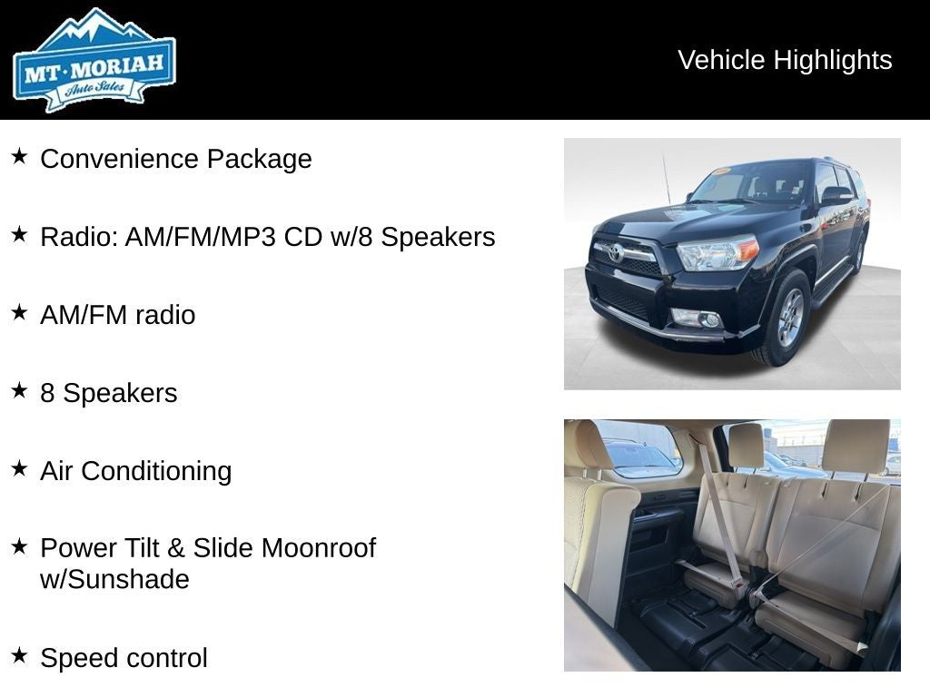 2011 Toyota 4Runner SR5