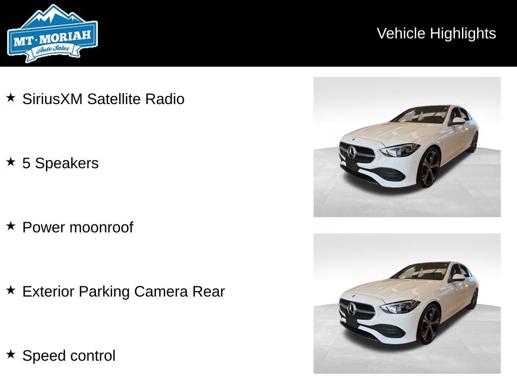 2025 Mercedes-Benz C-Class C 300