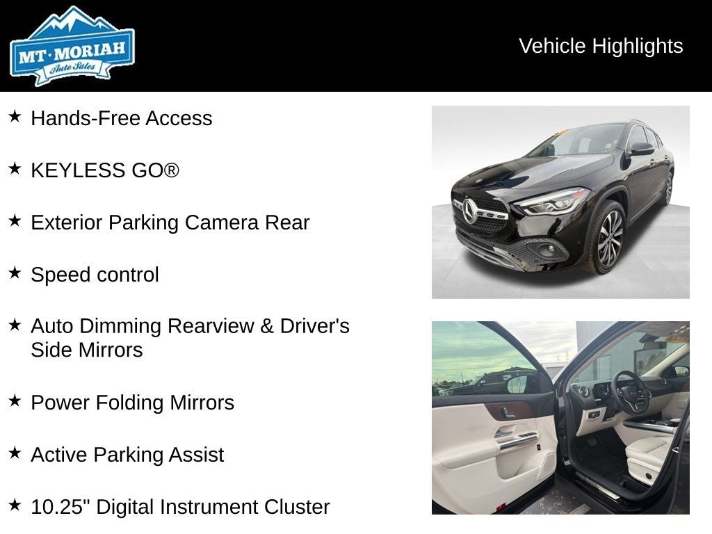 2023 Mercedes-Benz GLA GLA 250