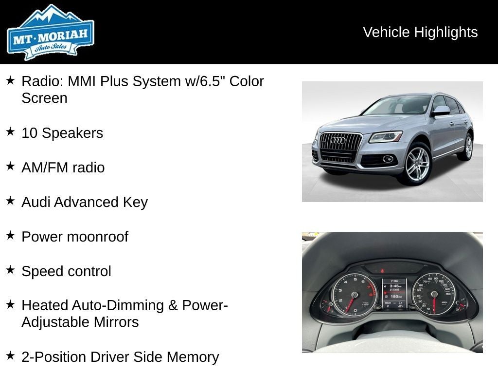 2016 Audi Q5 2.0T Premium Plus quattro